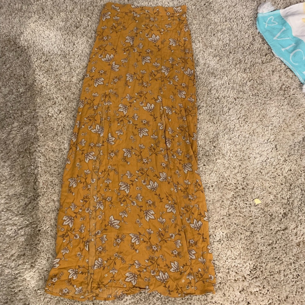 Floral Maxi Skirt